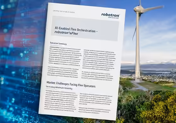 Robotron white paper on AI-enabled flexibility orchestration