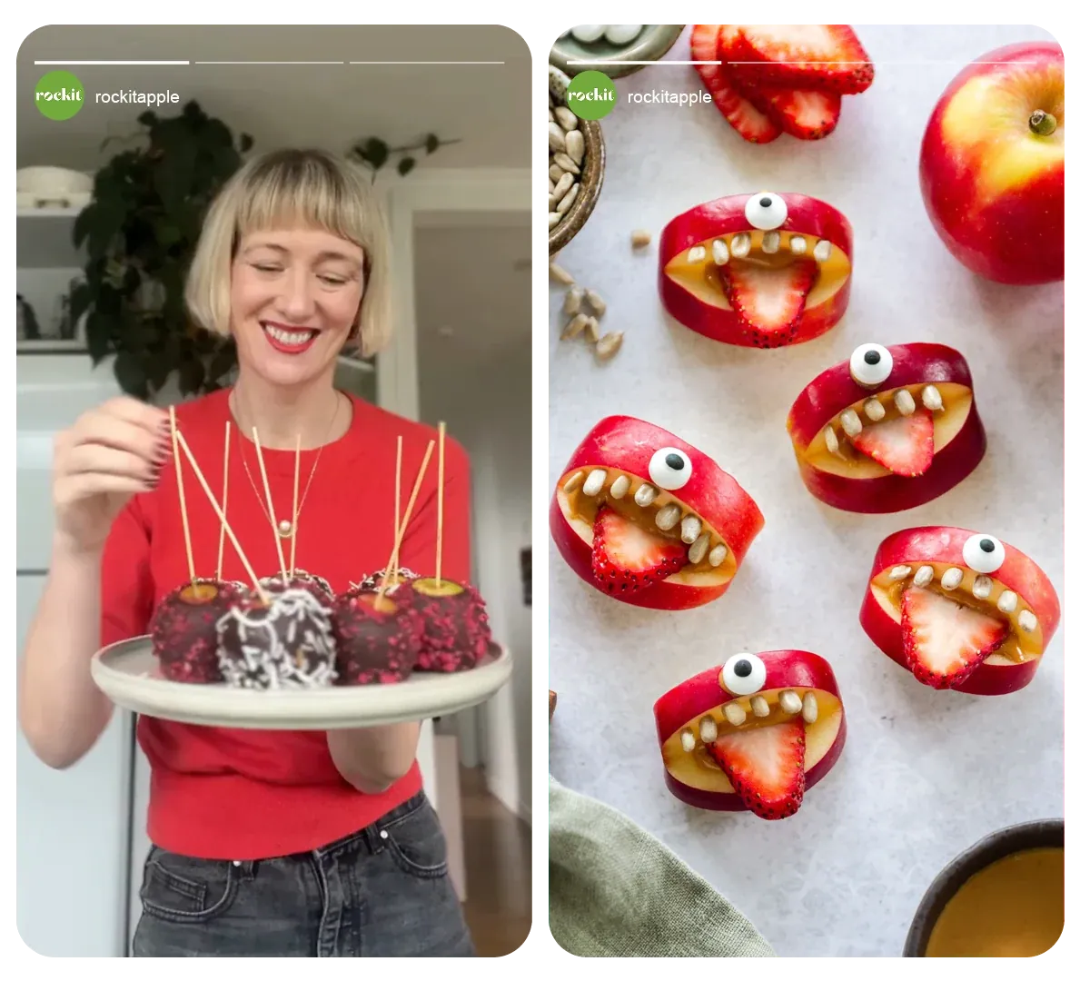 RockIt Apple social posts